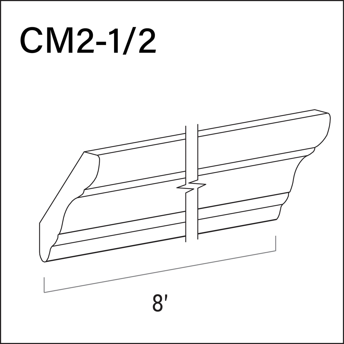 Crown Molding 2 1/2"