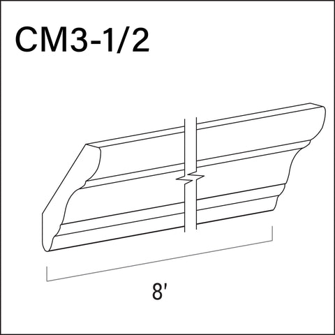 Crown Molding 3 1/2"