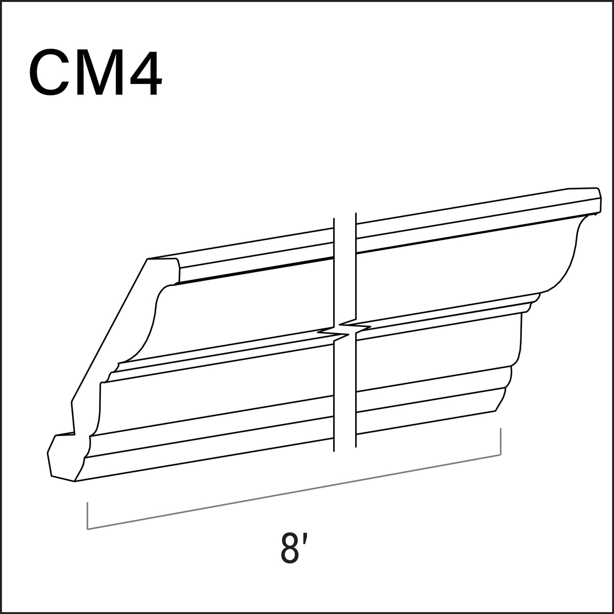 Crown Molding 4"