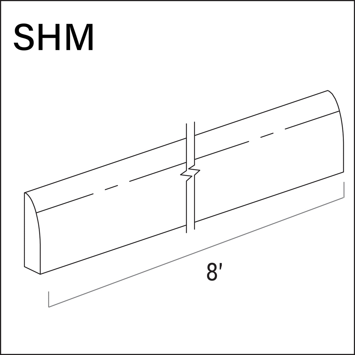 Shoe Molding - Quarter Round