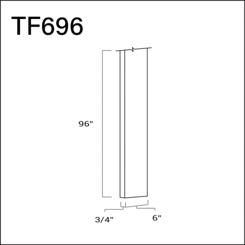 Tall Filler 6"W x 96"L