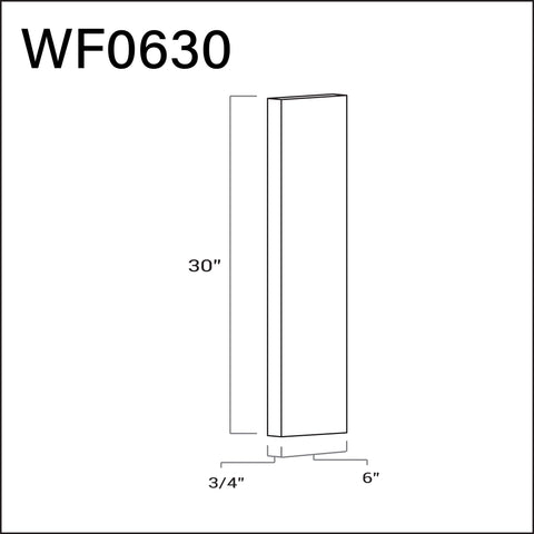 Wall Filler 6"W x 30"L