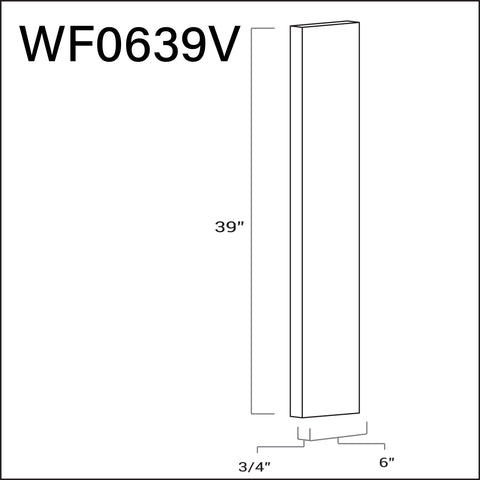 Filler 6"W x 39"L