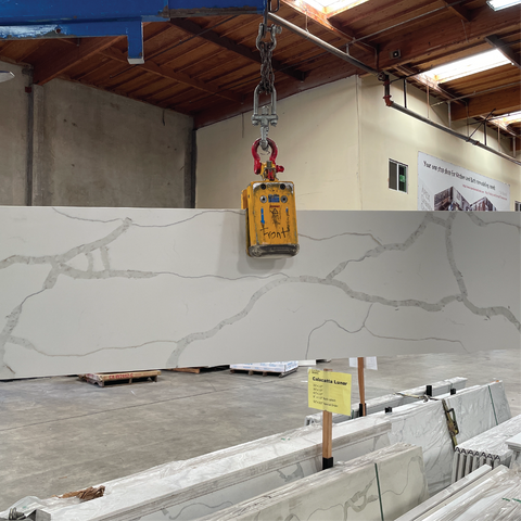 Calacatta Lunar Engineered Stone Countertop | Apex Engineered Stone