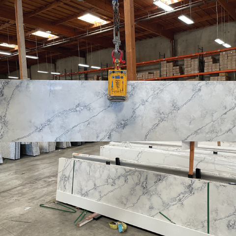 Calacatta Picasso Engineered Stone Countertop | Apex Engineered Stone