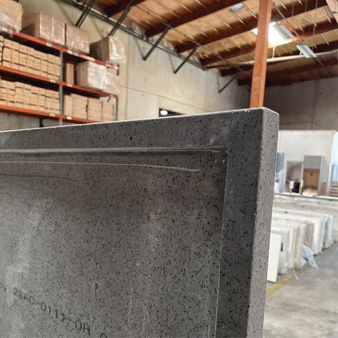 Crystal Gray Engineered Stone Countertop | Apex Engineered Stone